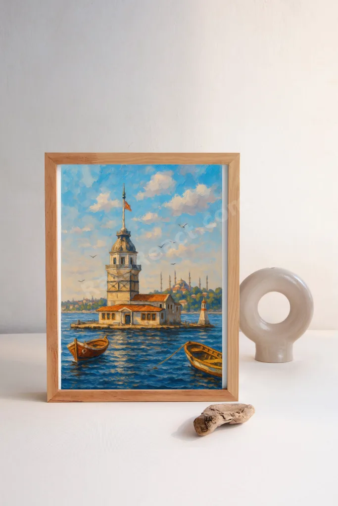 1000 Parça Puzzle - Maiden's Tower Serenity (Kız Kulesi Sakinliği)