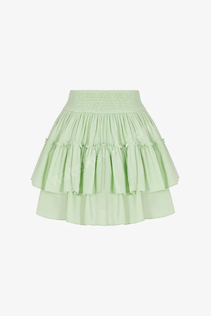 Mint Yeşili Somer Etek