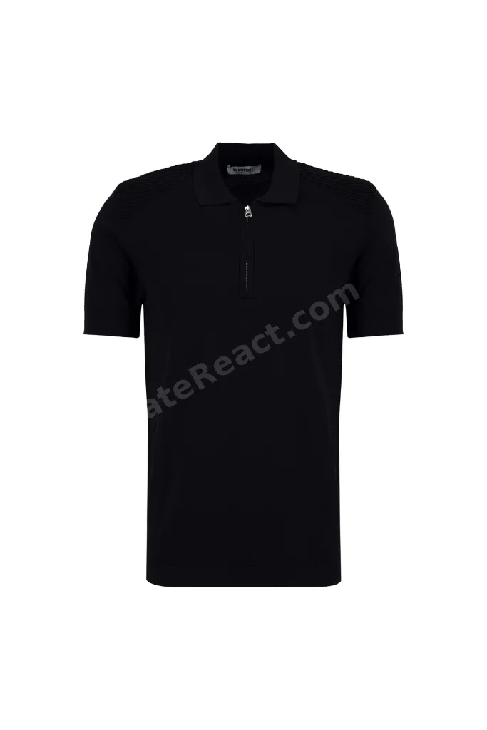 Siyah Erkek Slim Fit Kazak GU26MSS04030