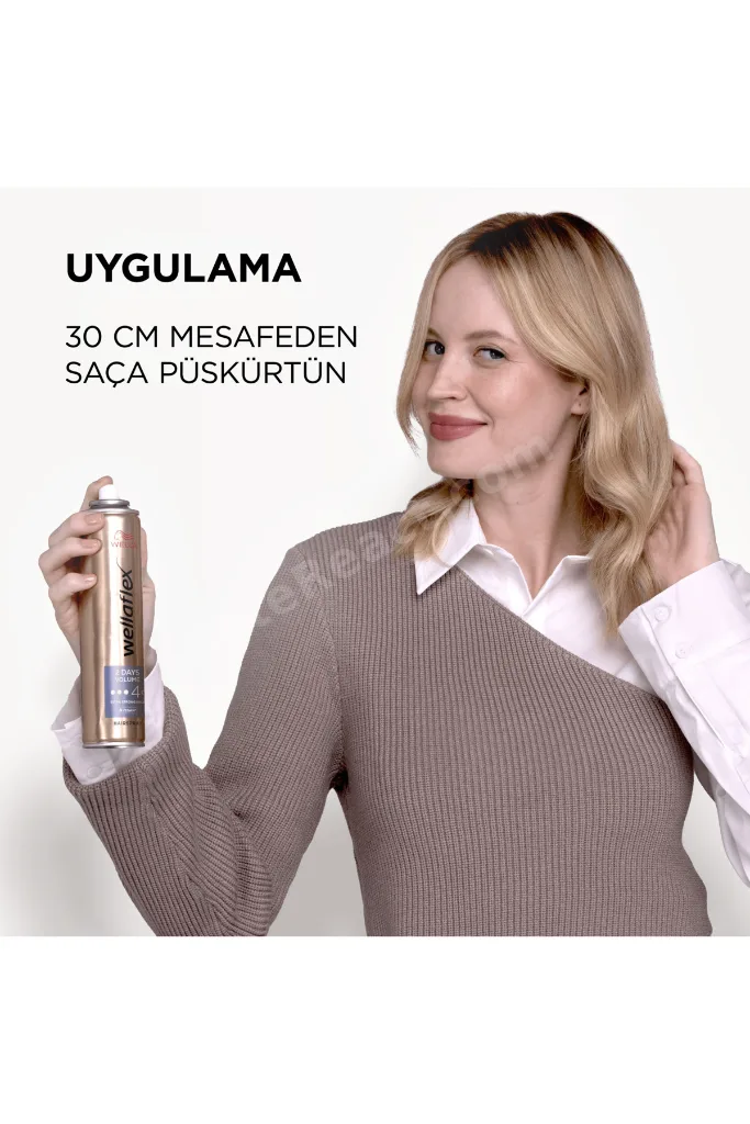 Wellaflex 2 Days Volume 2 Gün Boyunca Hacim Veren Saç Spreyi Extra Strong Hold 400 ML - 4/5 Hold