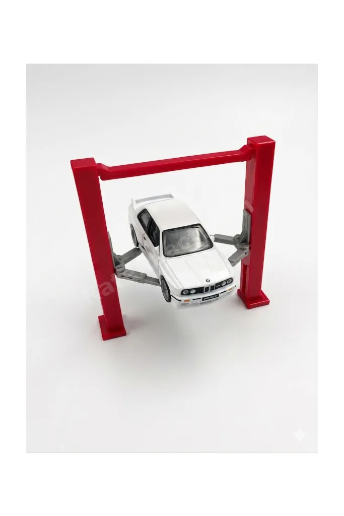 Arabalar için Minyatür Lift, Aksesuar, Platform 5,6 cm 1:64 Ölçek Maket