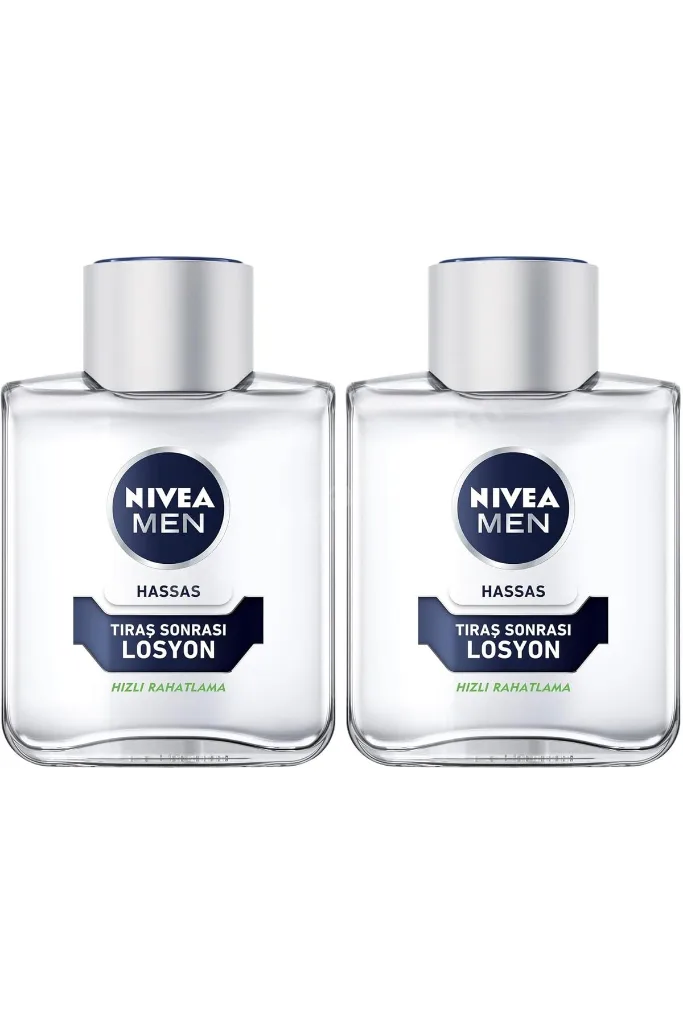 MEN Erkek Hassas Tıraş Sonrası Losyon 100 ml,Nemlendirici, Hassas Ciltlere Özel,Alkolsüz Formül, Hız