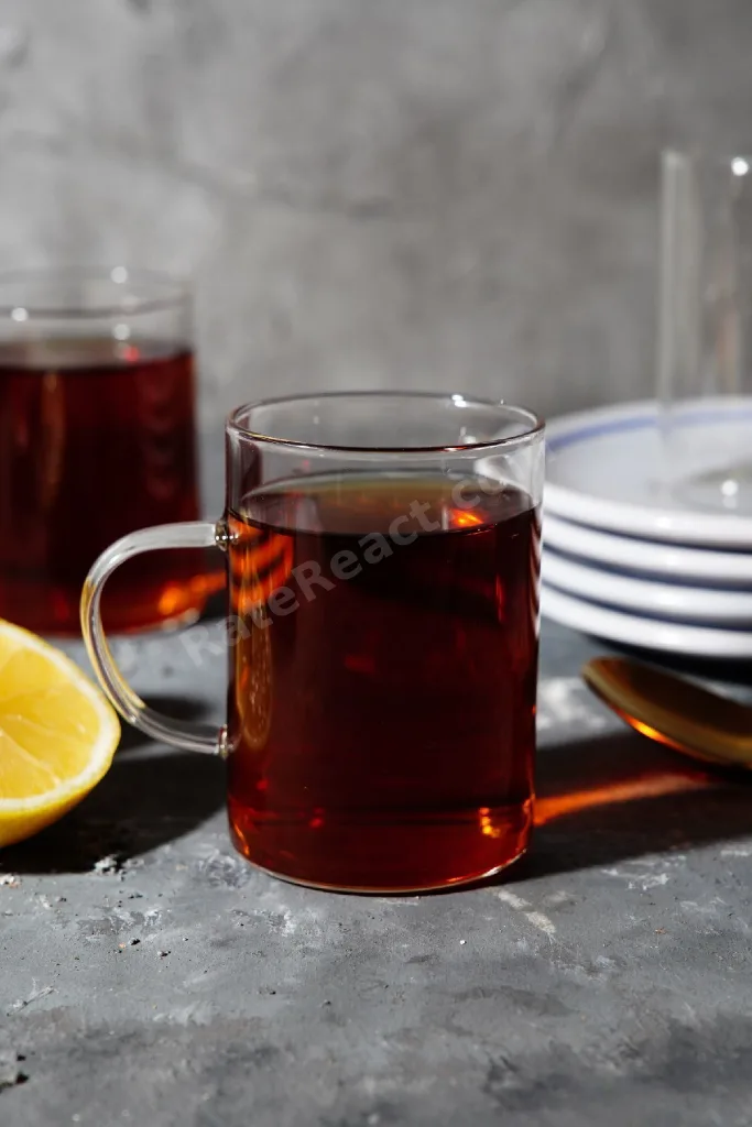 6'lı Isıya Dayanıklı Borosilikat Cam Kupa Bardak