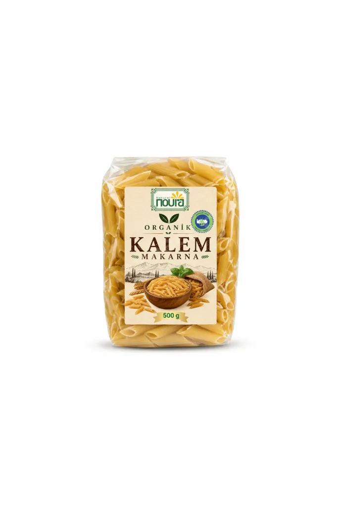Organik Kalem Makarna 500 gr