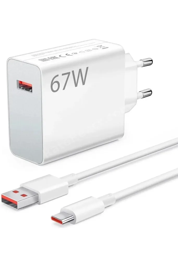 Type-c 67 Watt Turbo Hızlı Şarj Aleti Xiaomi,realme,oppo (67w Destekleyen Type-c Cihazlar)