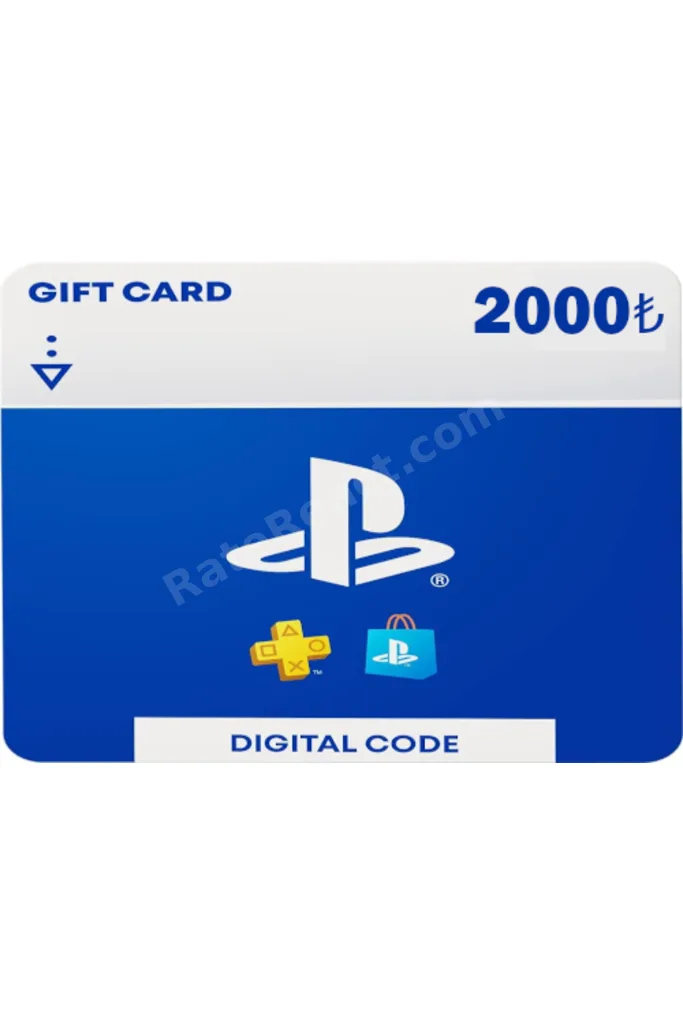 Playstation Network Tr 2000 TL Psn Hediye Kartı - Türkiye