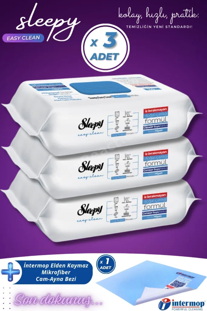 Easy Clean Yüzey Tem. Havlusu 100 x3 Adet