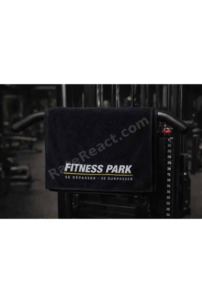 Fitness Sporcu Havlusu Siyah %100 Pamuk Ter Emici Antreman Gym Spor Havlusu 50 x 90 - 1 Adet