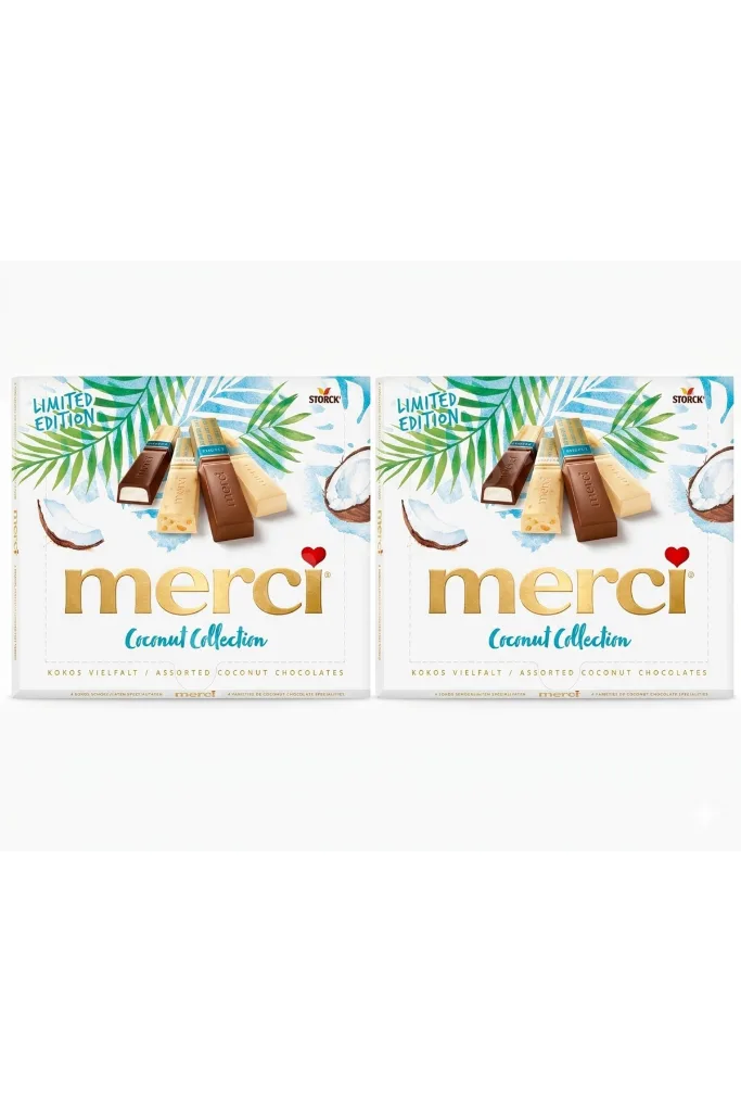 Merci Çikolata Sınırlı Özel Seri Coconut Collection İkili Fırsat Paketi