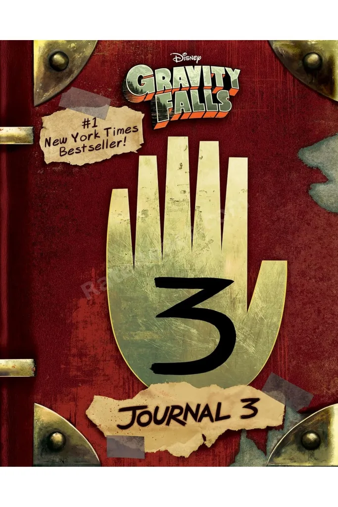 İngilizce Baskı: Gravity Falls: Journal 3 - Alex Hirsch (HARDCOVER) - Ingilizce
