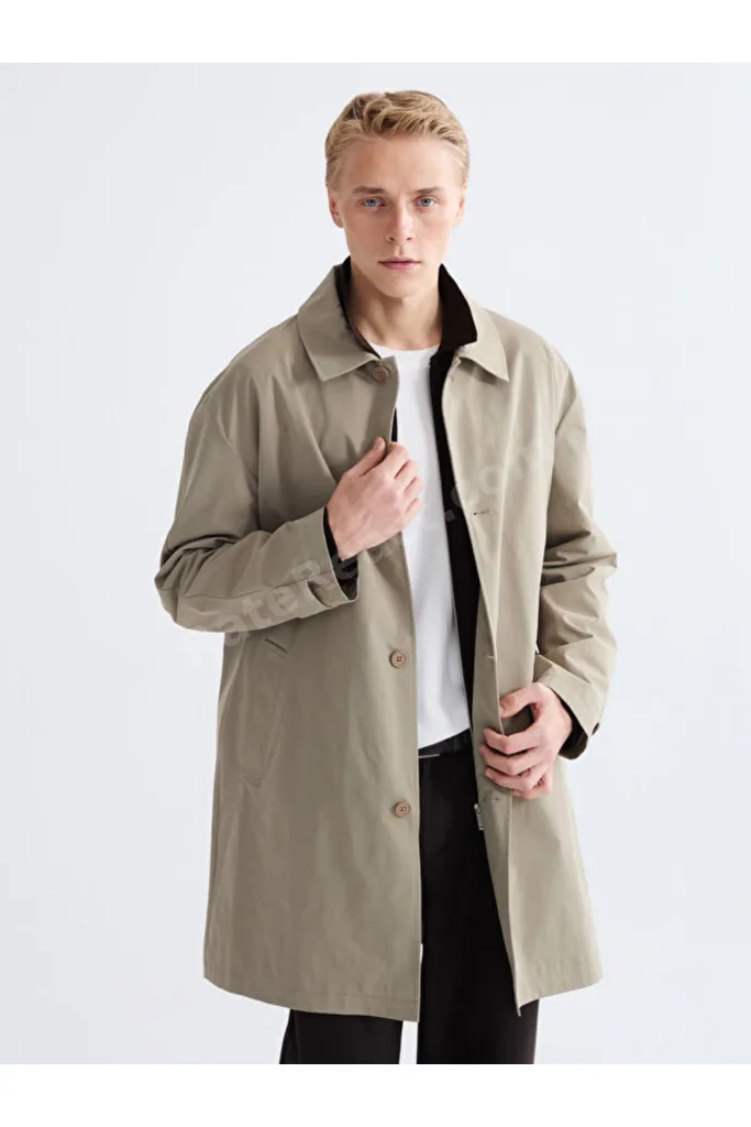 Timeless Clothing & Zamansız Seçimler Bol Kalıp Erkek Trençkot