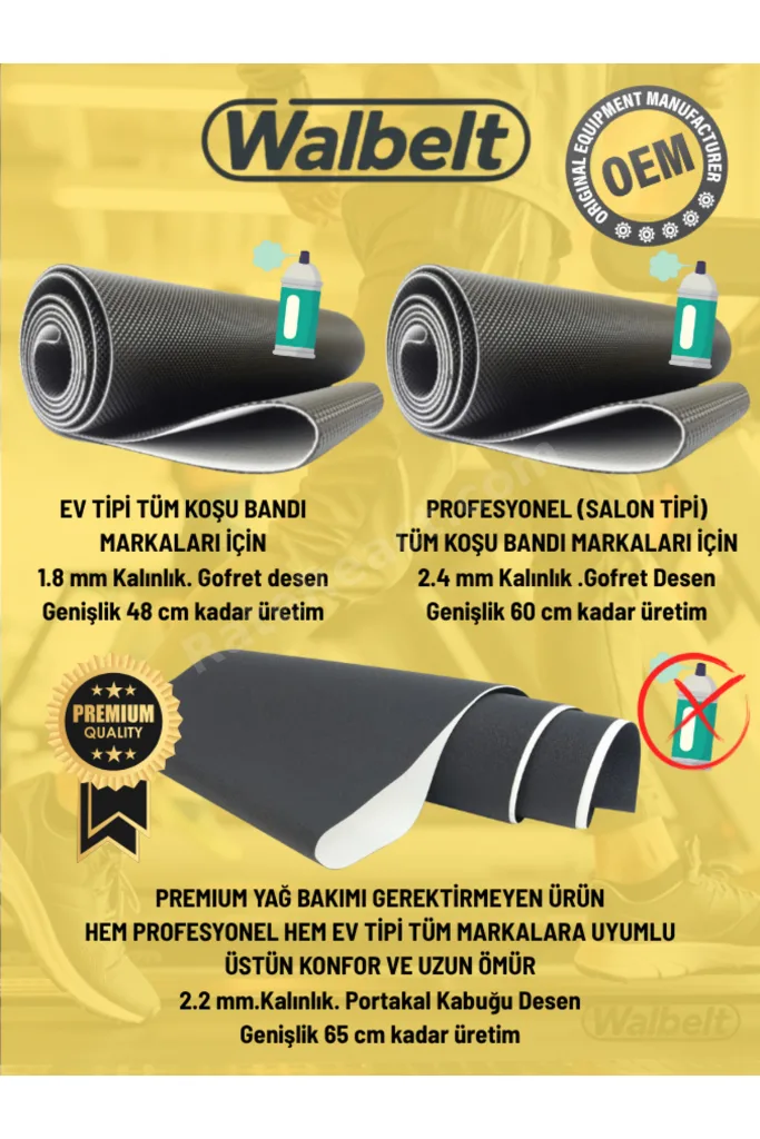 Koşu Bandı Paleti (BANTI) En 40 Cm'e Kadar Ölçüye Göre Üretim.Ev Tipi Tüm Markalara Uyumlu