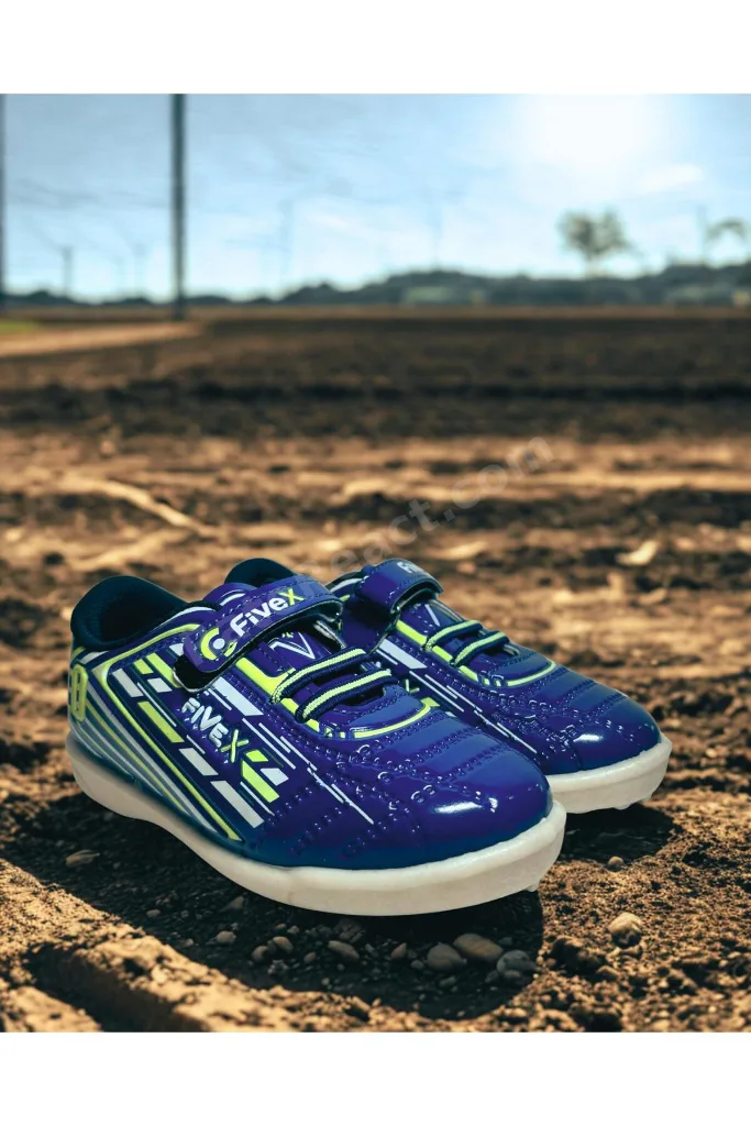 Cırtlı Rugan deri çocuk tırtıklı taban futbol ayakkabısı halısaha ayakkabısı kids soccer shoes