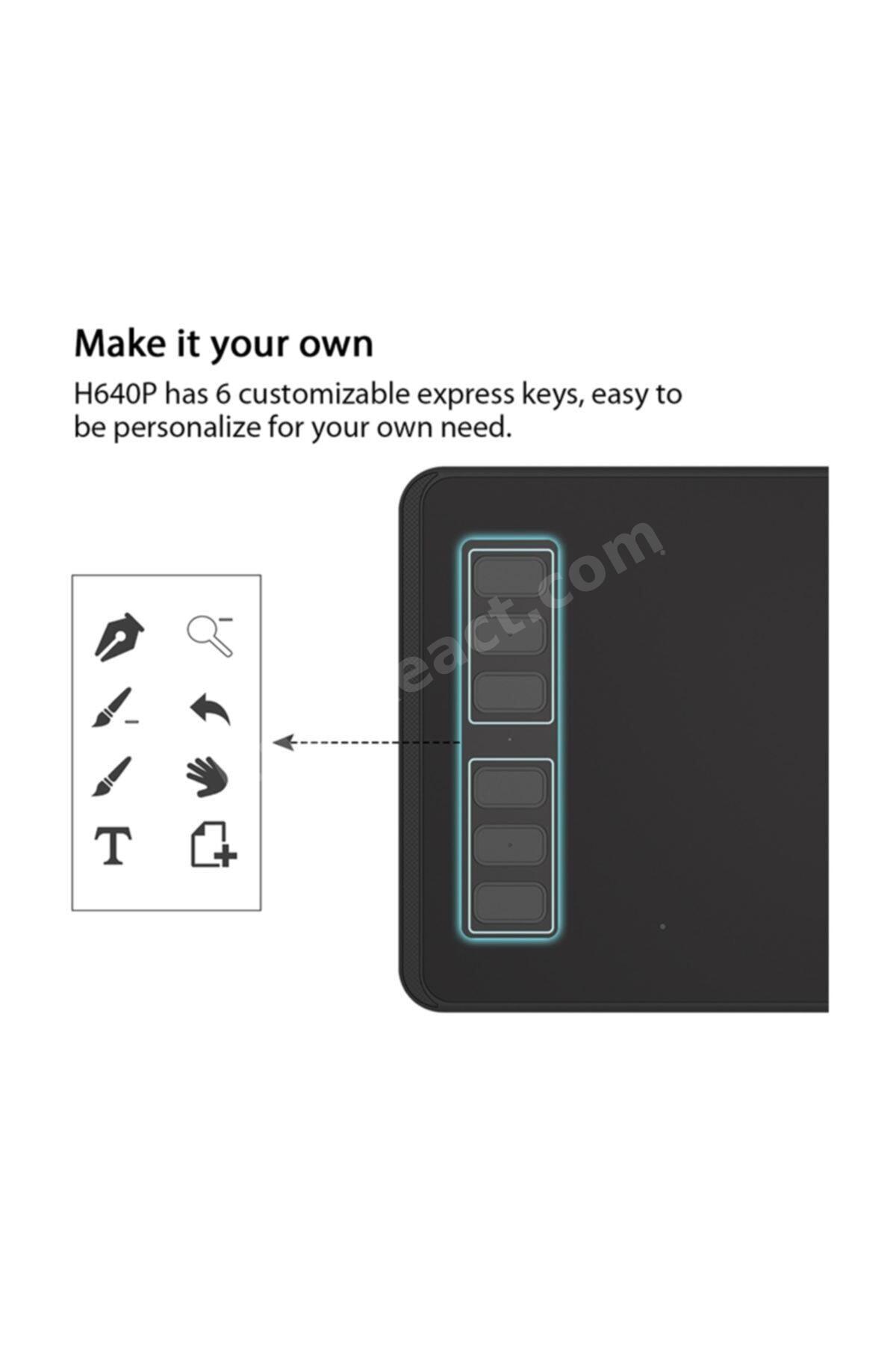 Inspiroy H640p Grafik Çizim Tablet Android Uyumlu