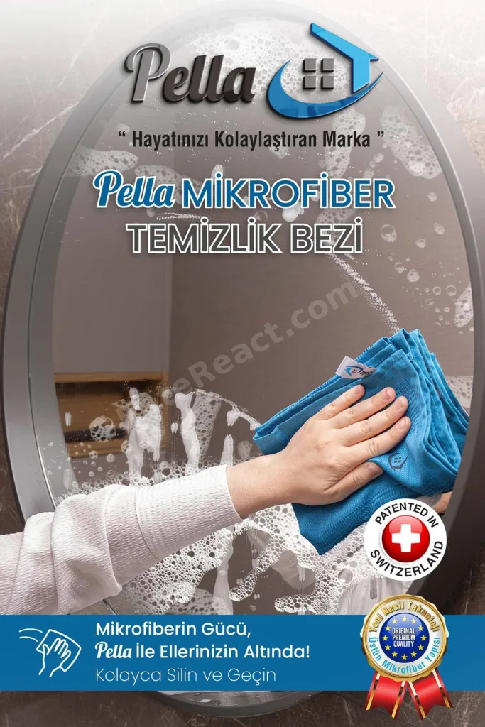 Orijinal 3'lü Mikrofiber Temizlik Bezi