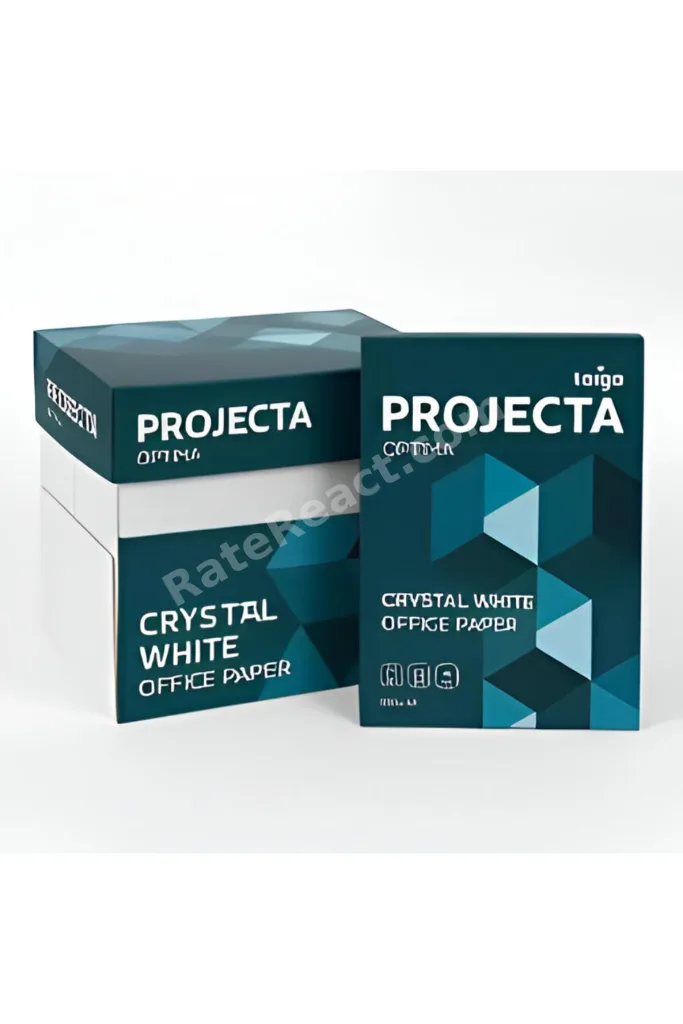 PROJECTA OPTİMA A4 FOTOKOPİ KAĞIDI 5 PAKET 1 KOLİ 5X500 ADET 2500 YAPRAK YÜKSEK KALİTE