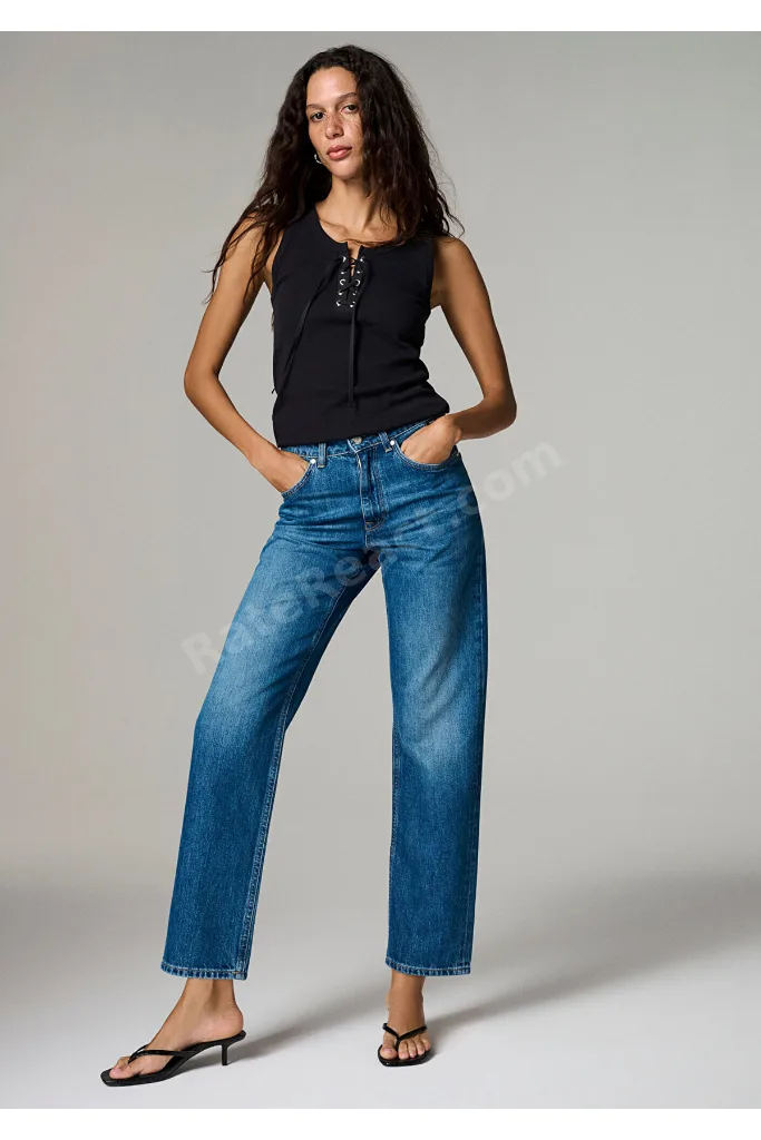 The Journey Iconic Vintage Indigo Mavisi Jean Pantolon 1021060-A3357