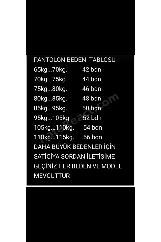Yazlık lacivert armürlü klasik kot kesimi büyük beden pantolon