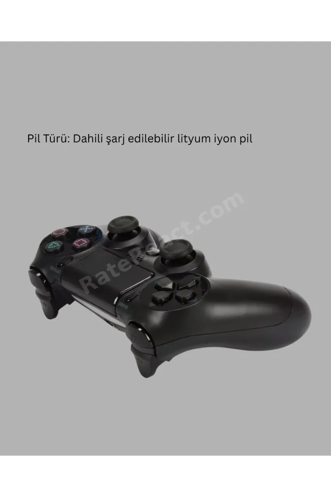 Kablosuz Titreşimli Oyun Kolu – Yüksek Hassasiyetli Analog Kontrol ve Ergonomik Tutma