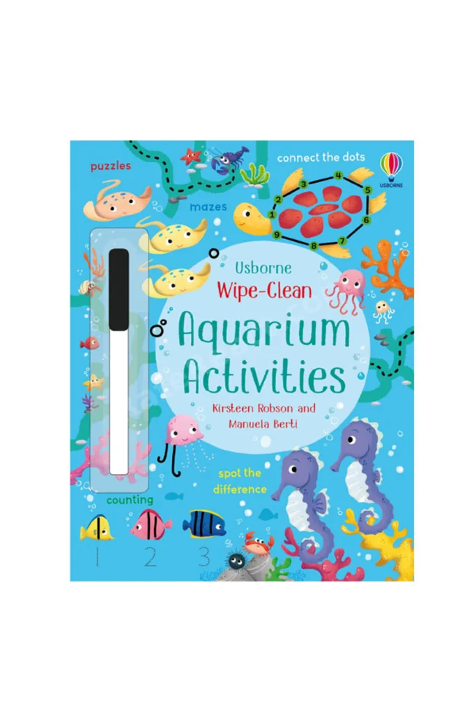 Wipe-Clean Aquarium Activities Publishing