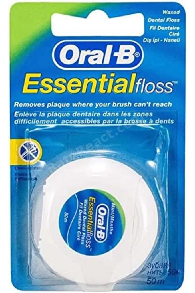 TTKTEKNOLOJİ Oral-B Floss Naneli ve Mumlu Diş İpi 50 m x 2 Adet TTKTEKNOLOJİ 2026 395519