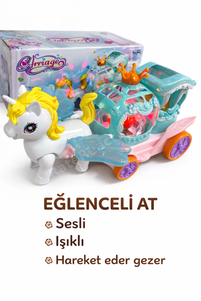 Sesli Işıklı Koşan At