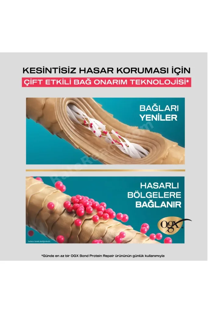 Bond Protein Repair Bağ Onarıcı Sülfatsız Şampuan 385 ml + Saç Bakım Kremi 385 ml