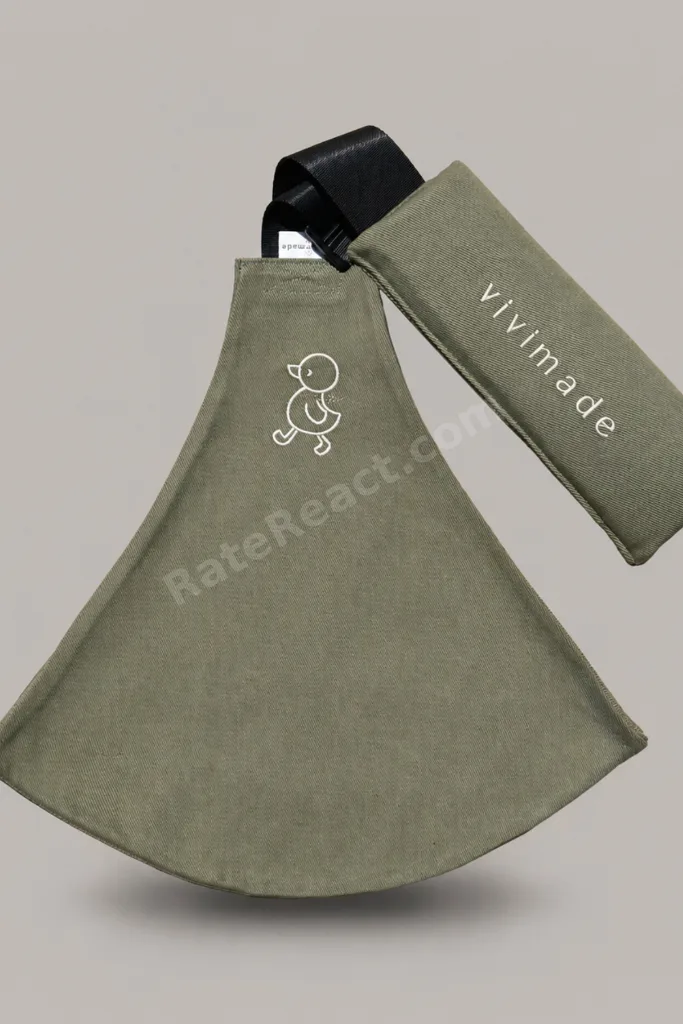 Vivihug Sling Bebek Çocuk Taşıma Çantası Kanguru 9-20 kg Doğal Kumaşlı Anne Yanı Taşıyıcı