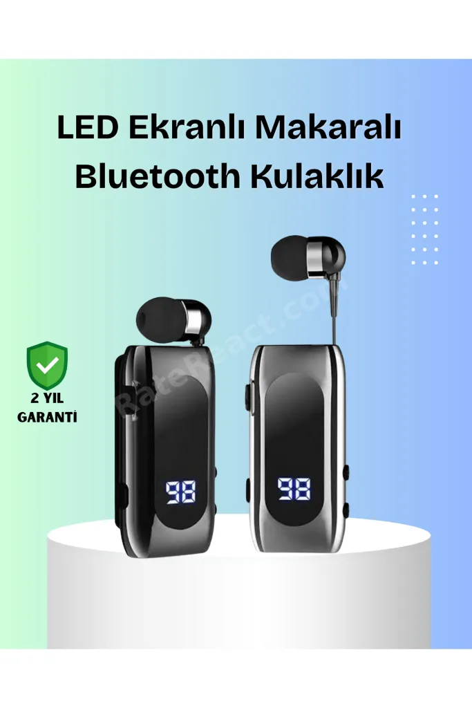 ElivoraSell Uzun Pil Ömürlü Kablosuz Kulaklık – 25 Saat Konuşma ve Müzik Süresi 1203179