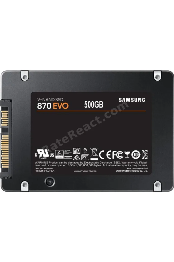 500GB 870 Evo 560MB-530MB-s Sata 2.5" (MZ-77E500BW) SSD Sabit Disk