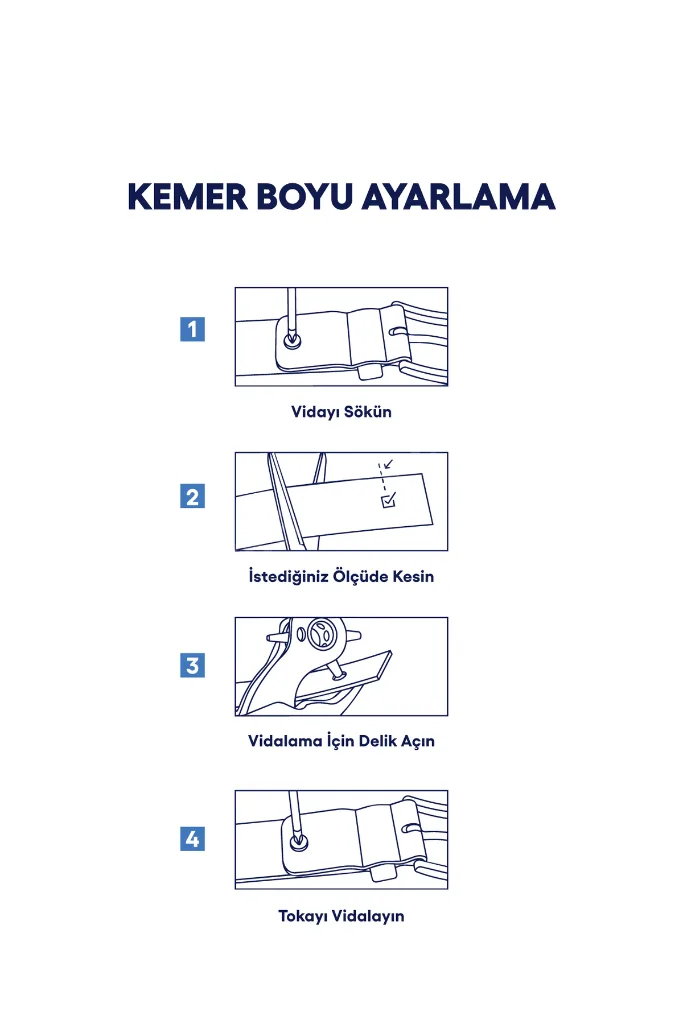 2'li Hediye Kutulu Düz Spor Kemer Set