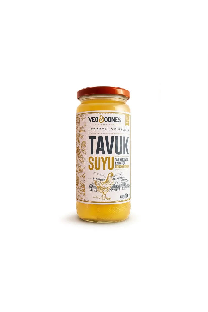 Tavuk Suyu 480 ml - Lezzetli ve Besleyici Ev Yapımı Seçenek
