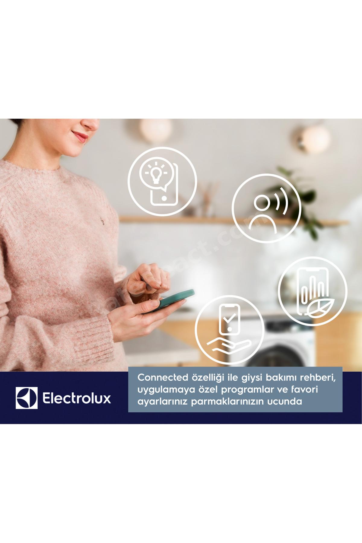 EW6F3411ACT 600 Serisi SensiCare 10 kg 1400 devir A sınıfı AutoDose Wi-Fi Çamaşır Makinesi