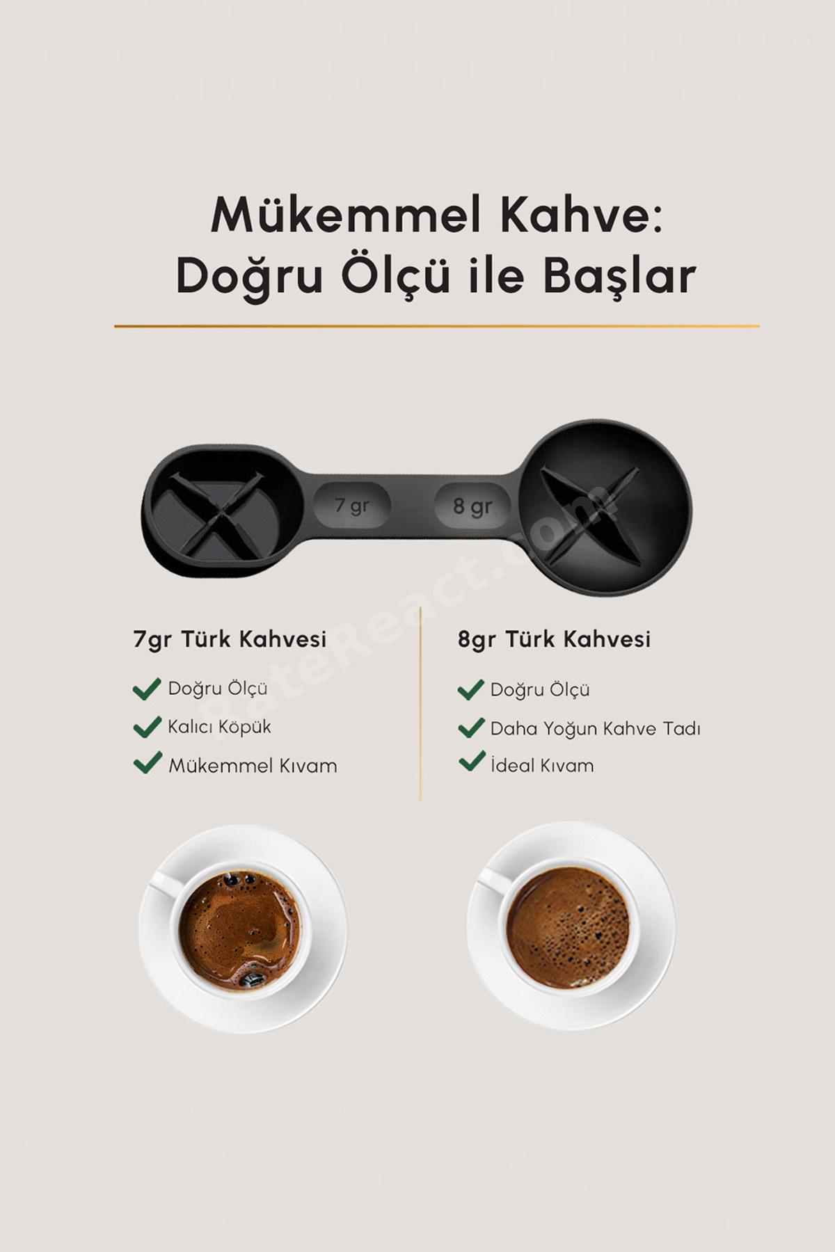 Hatır Perfetto Dijital ve Dokunmatik Ekranlı Çelik Cezveli Espresso ve Türk Kahve Makinesi