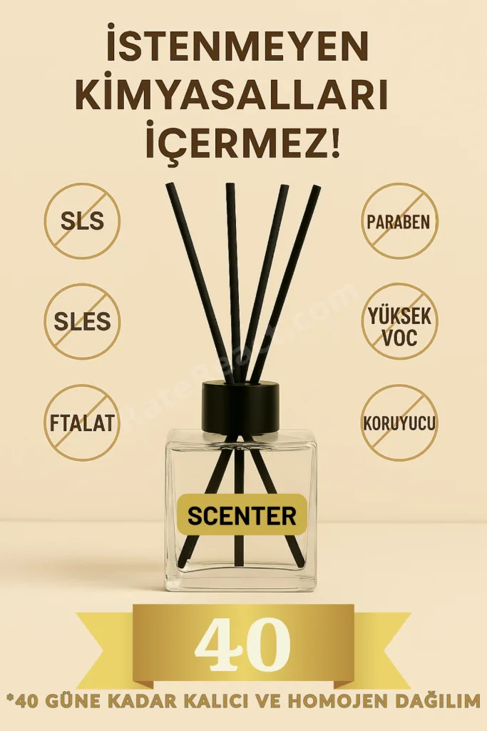 Bebek Pudrası Çubuklu Oda Kokusu