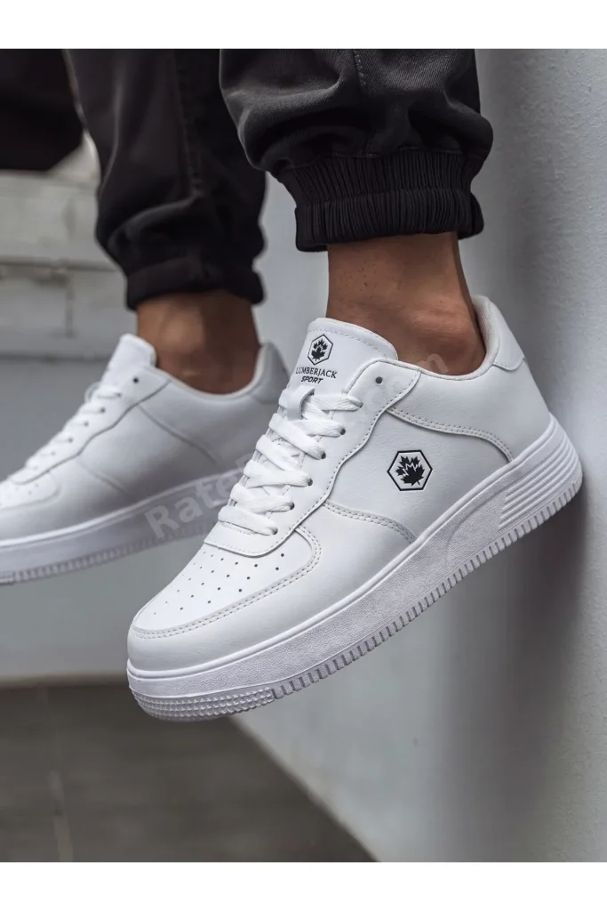 JACK Beyaz Erkek Sneaker