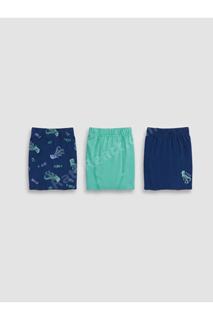 Shining Store'dan Işıltılı Seçimler Erkek Çocuk Baskılı Boxer 3'lü