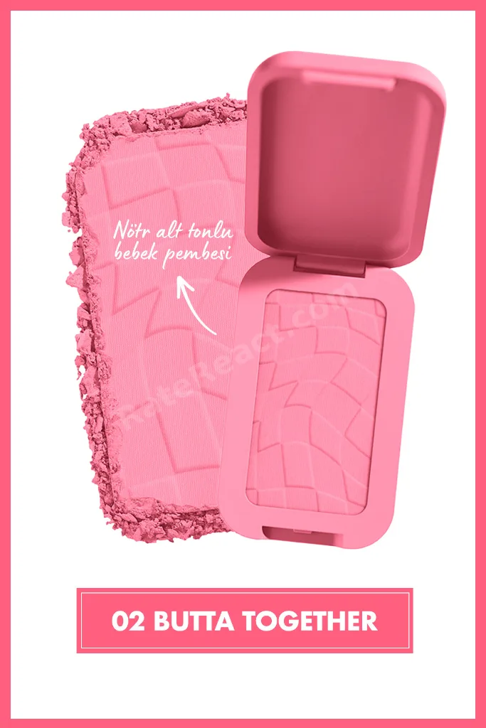 Buttermelt Blush Kremsi Pudra Allık - 02 Butta Together