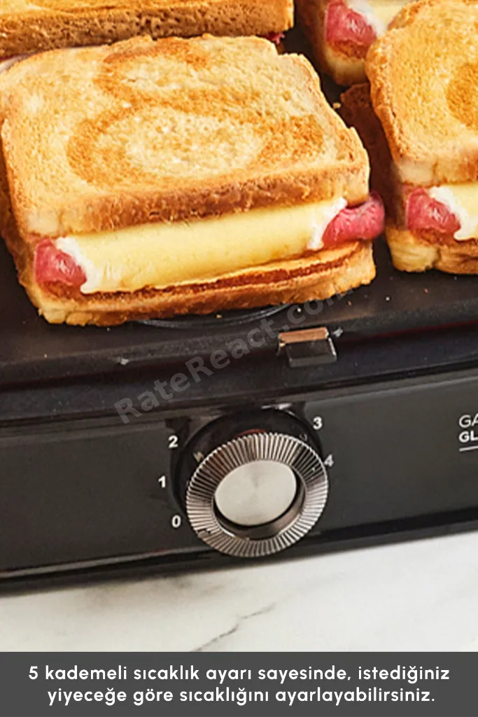 x Galatasaray Lisanslı Taraftar Logo Plakalı Tost Makinesi