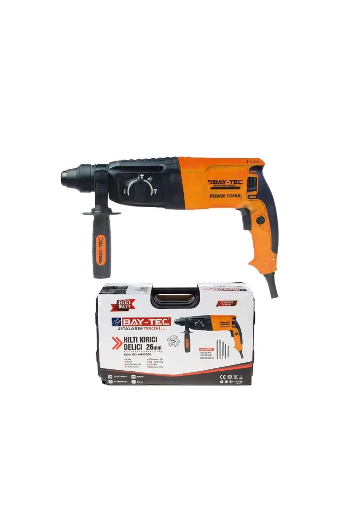 Kırıcı Delici Matkap 26mm 800W, 4 fonksiyon