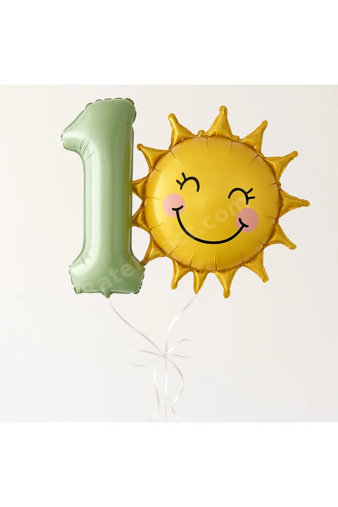 Güneş Balon ADAÇAYI Yeşil 1 Yaş Demeti 2 parça