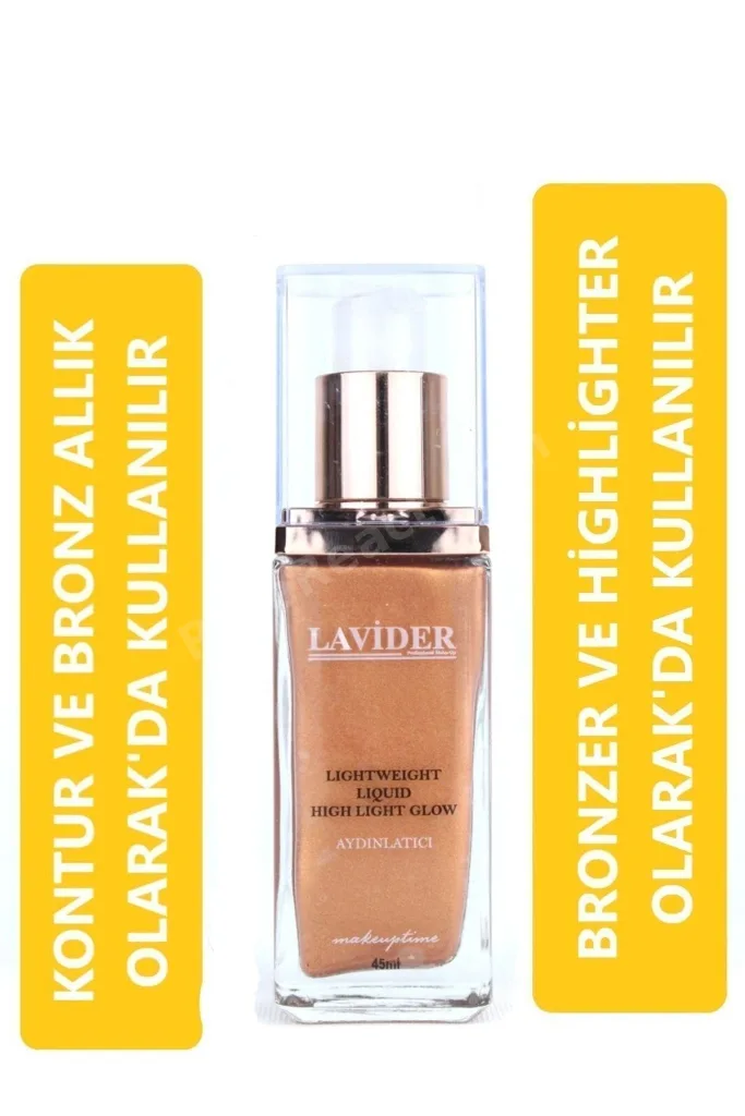 Pro Glow Liquid Illuminator Işıltılı Aydınlatıcı Bronzer 45 ml No:03 Esmer Ten (KOYU)