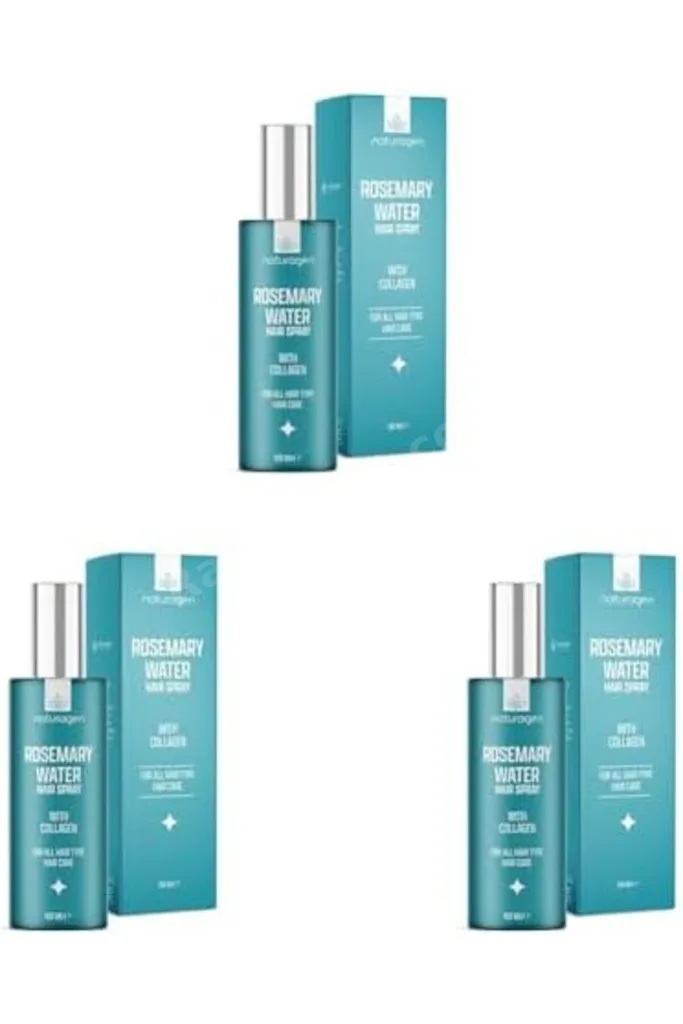 Naturagen Water Biberiye Suyu Saç Toniği Sprey 100 ml | Kolajen İçerikli |%100 Doğal Biberiye Mayalı