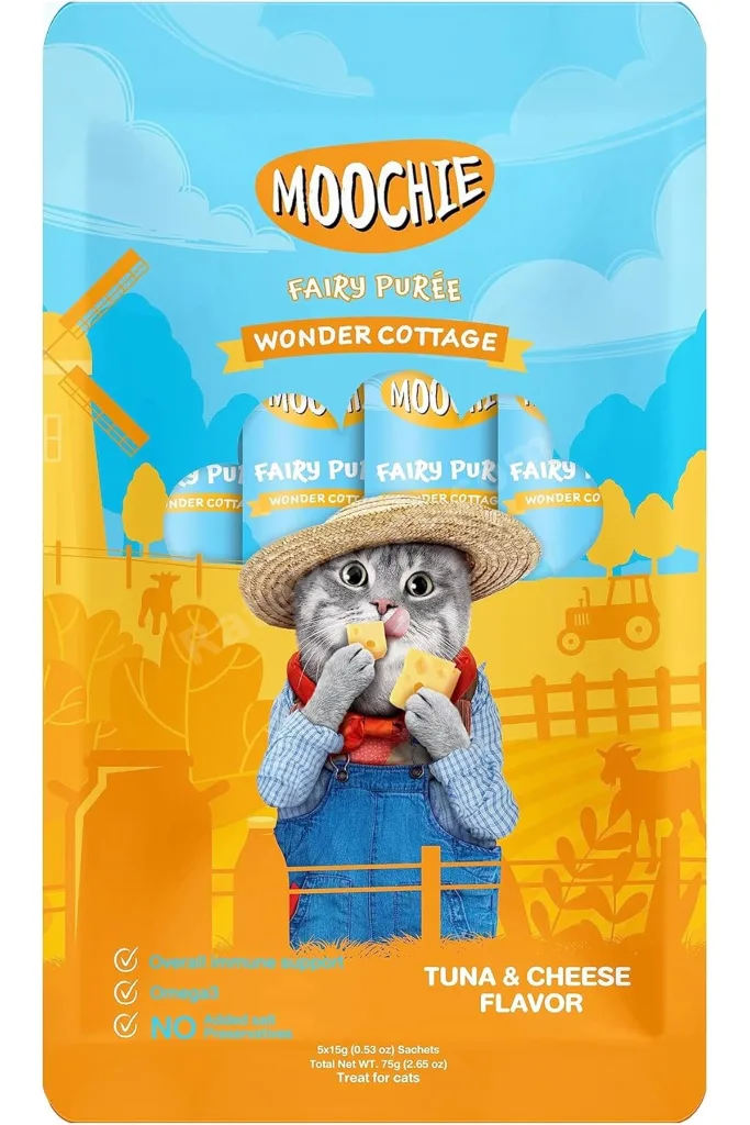 TTKTEKNOLOJİ Moochie Sıvı Kedi Ödülü Ton-Peynir 5x15 gr TTKTEKNOLOJİ 2026 395519