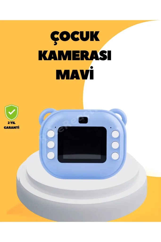 PLN Anında Baskı Özellikli Şipşak Kamera – 24MP HD Çift Lensli, 32GB Hafızalı