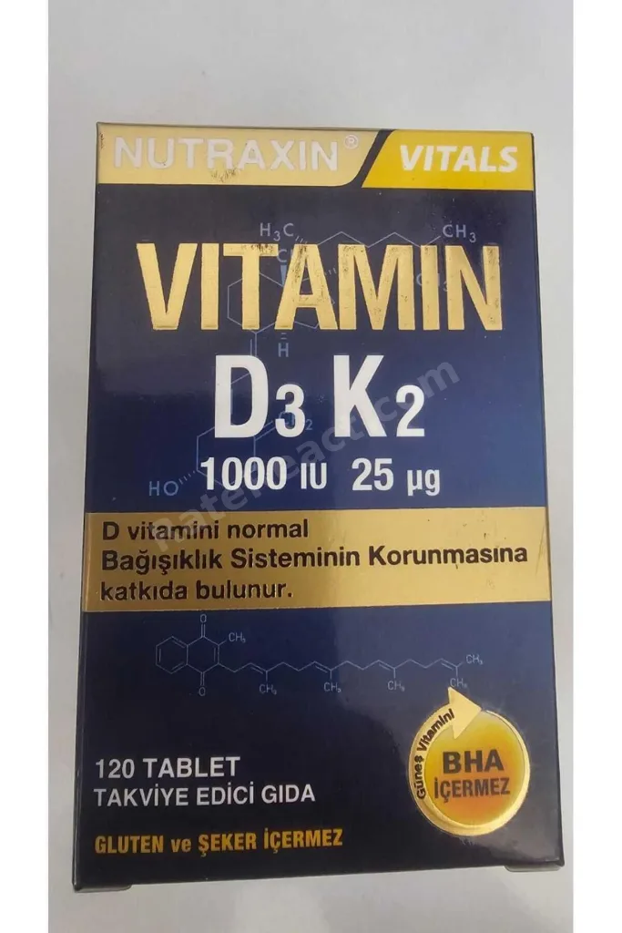 D3K2 120 Tablet 2 Adet