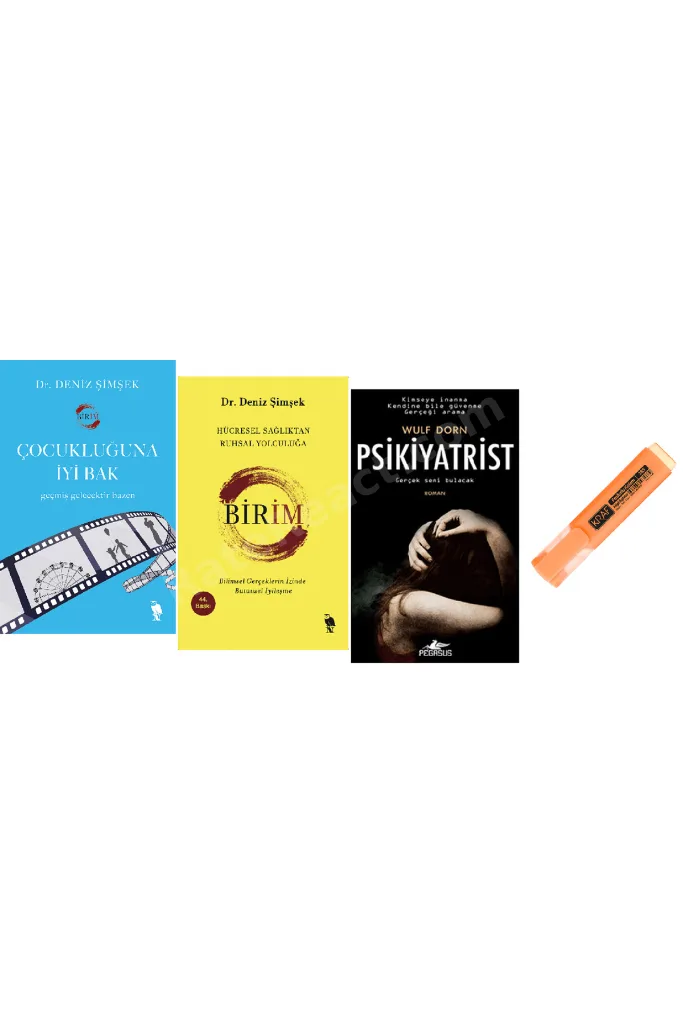 Çocukluğuna İyi Bak + Birim + Psikiyatrist 3 Kitap KALEM HD