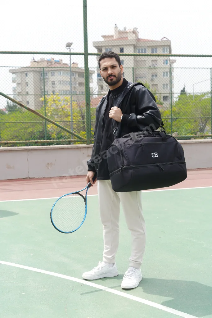 Ayakkabı Gözlü Orta Boy Unisex Kumaş Spor Günlük Fitness Ve Seyahat Çantası