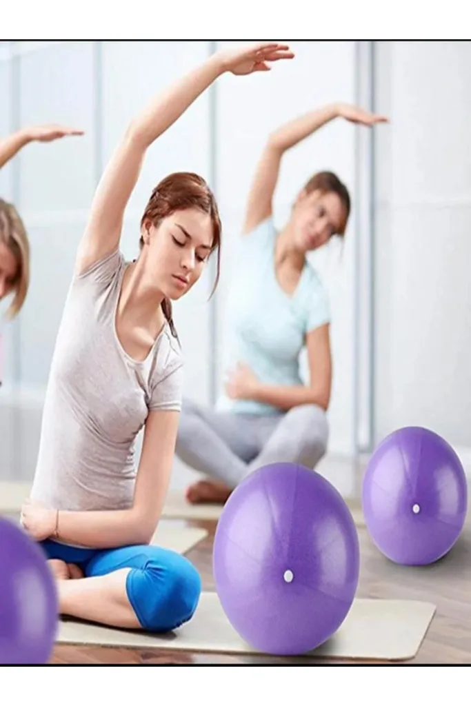 Mini Pilates Topu (25 cm / Mor)
