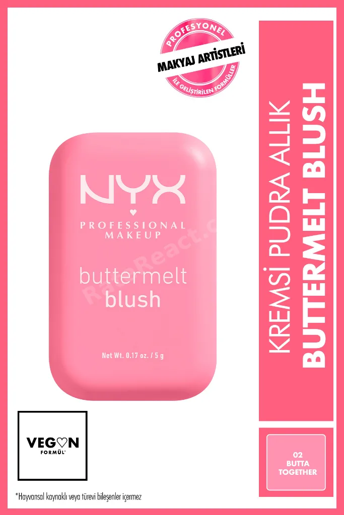 Buttermelt Blush Kremsi Pudra Allık - 02 Butta Together
